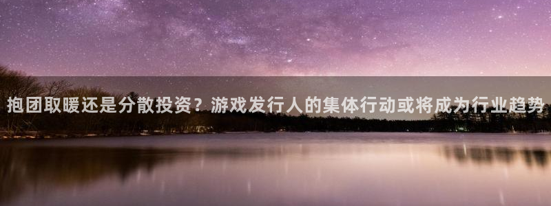 苏州bg大游网络科技有限公司：抱团取暖还是分散投资？游戏发行人的集体行动或将成为行业趋势